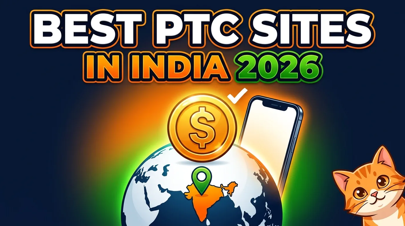 Best PTC sites in India 2026 — crypto payouts that reach you reliably
