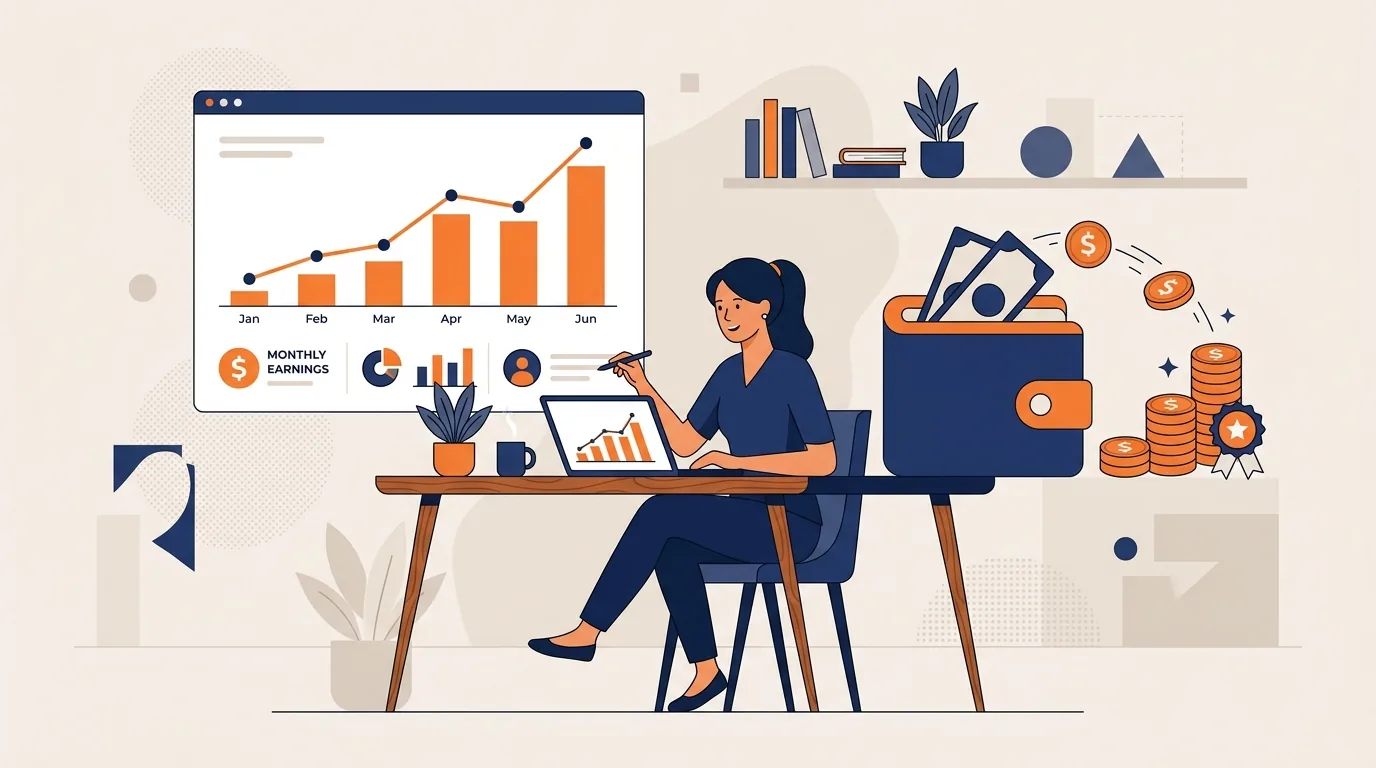 Realistic Freecash monthly earnings by user profile in 2026