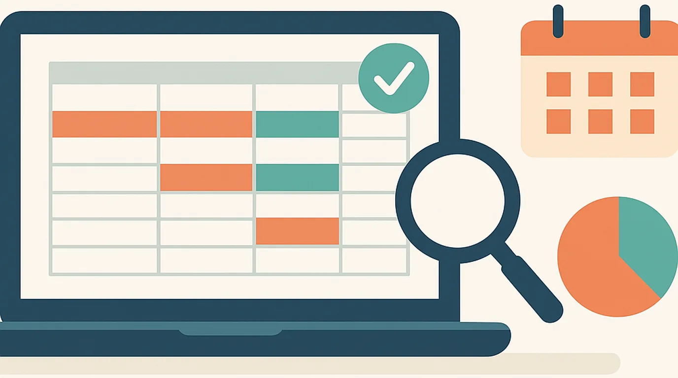 A simple five-column spreadsheet for tracking multiple PTC sites in 2026