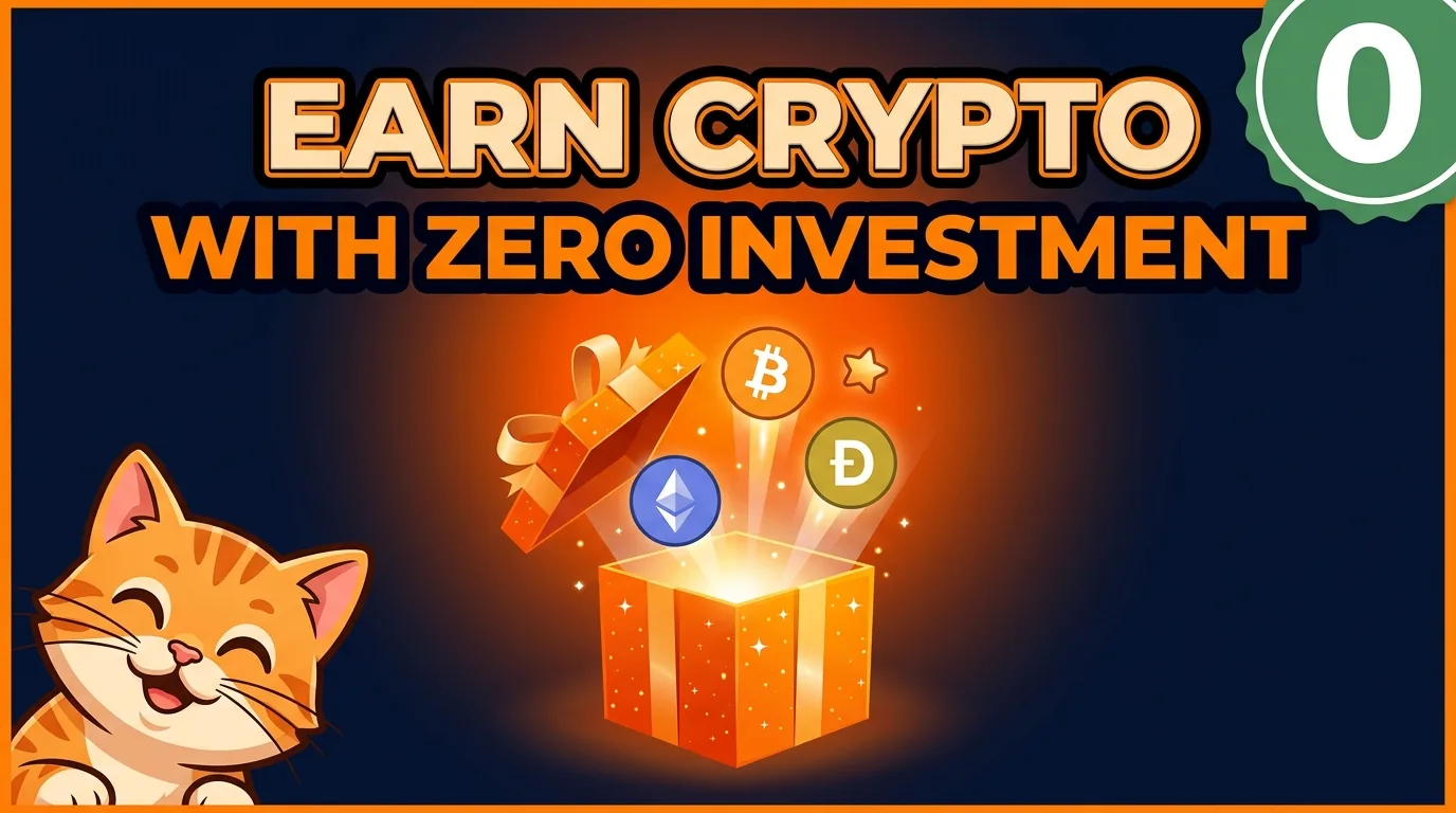 How to earn crypto without investing money — three routes that need no capital