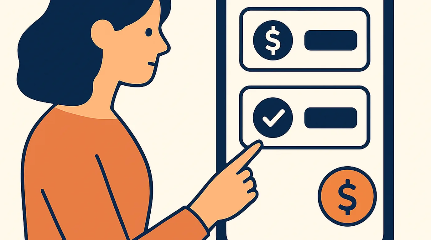 Choosing a PTC payment method based on balance size and country availability