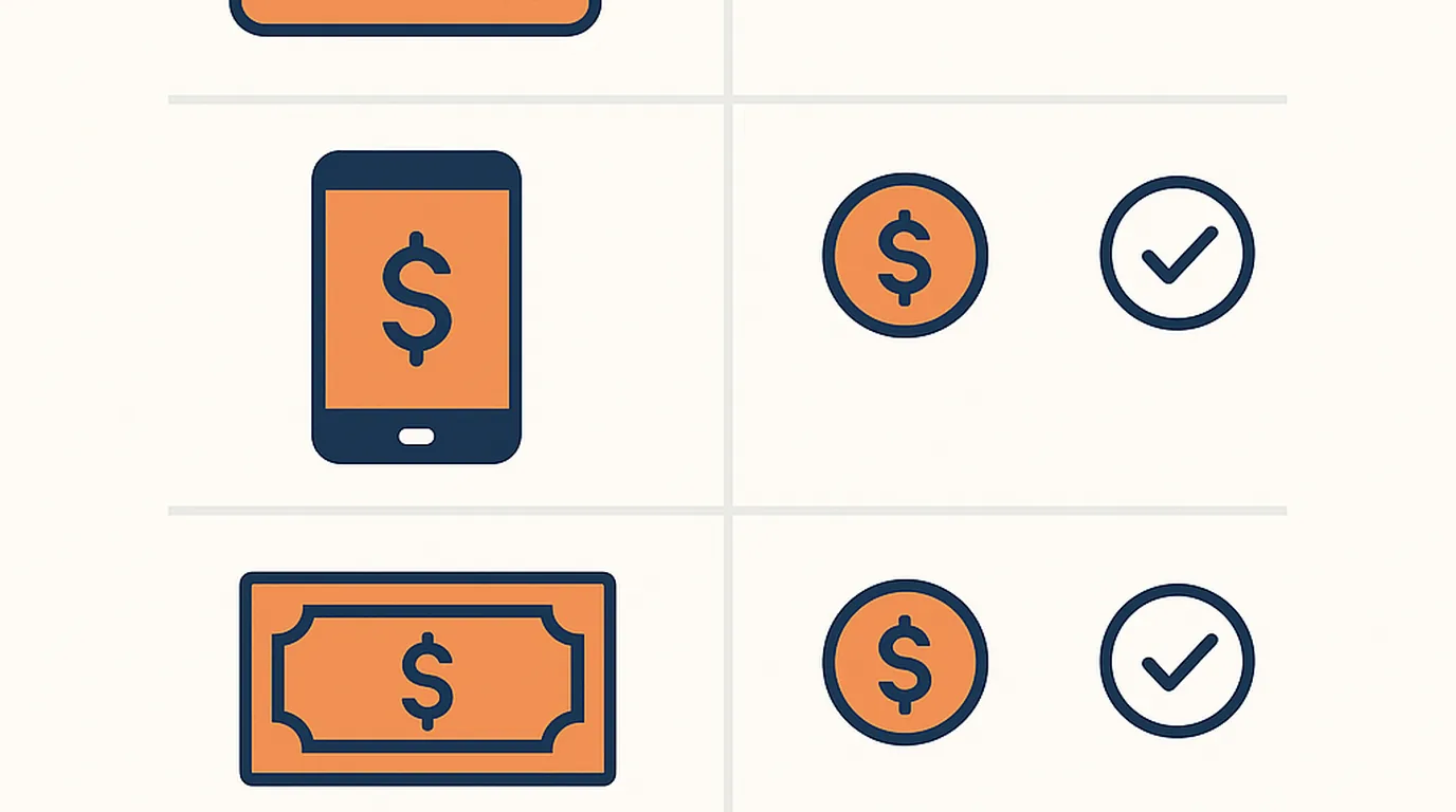 PTC payment methods compared on fees, speed and availability in 2026