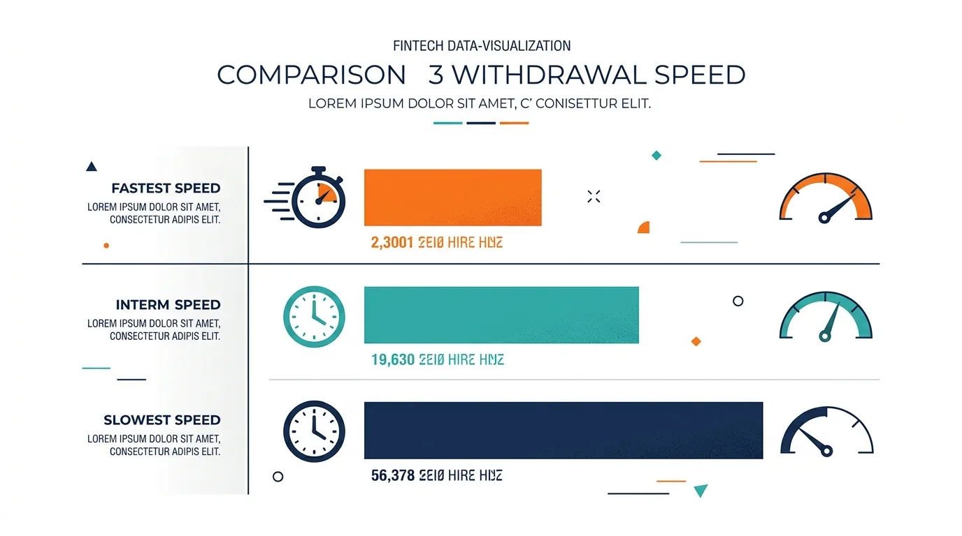 Chart comparing instant, same-day and scheduled PTC withdrawal speeds