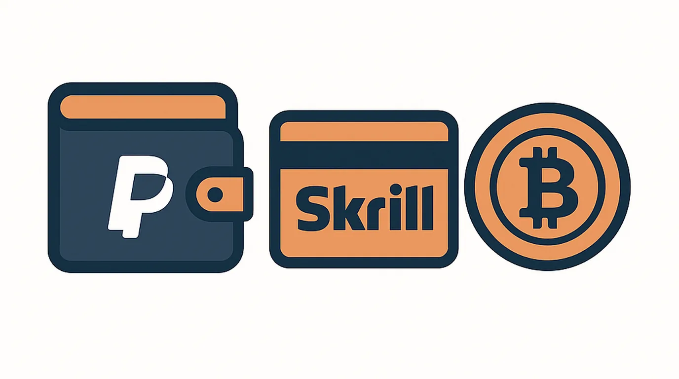 Skrill is cheaper than PayPal for small PTC payouts and widely accepted