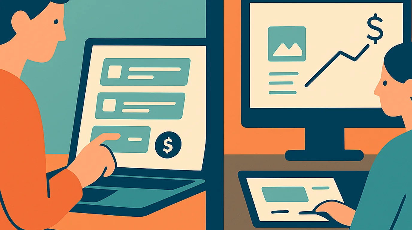 PTC sites versus freelancing compared by hourly rate and entry barrier in 2026