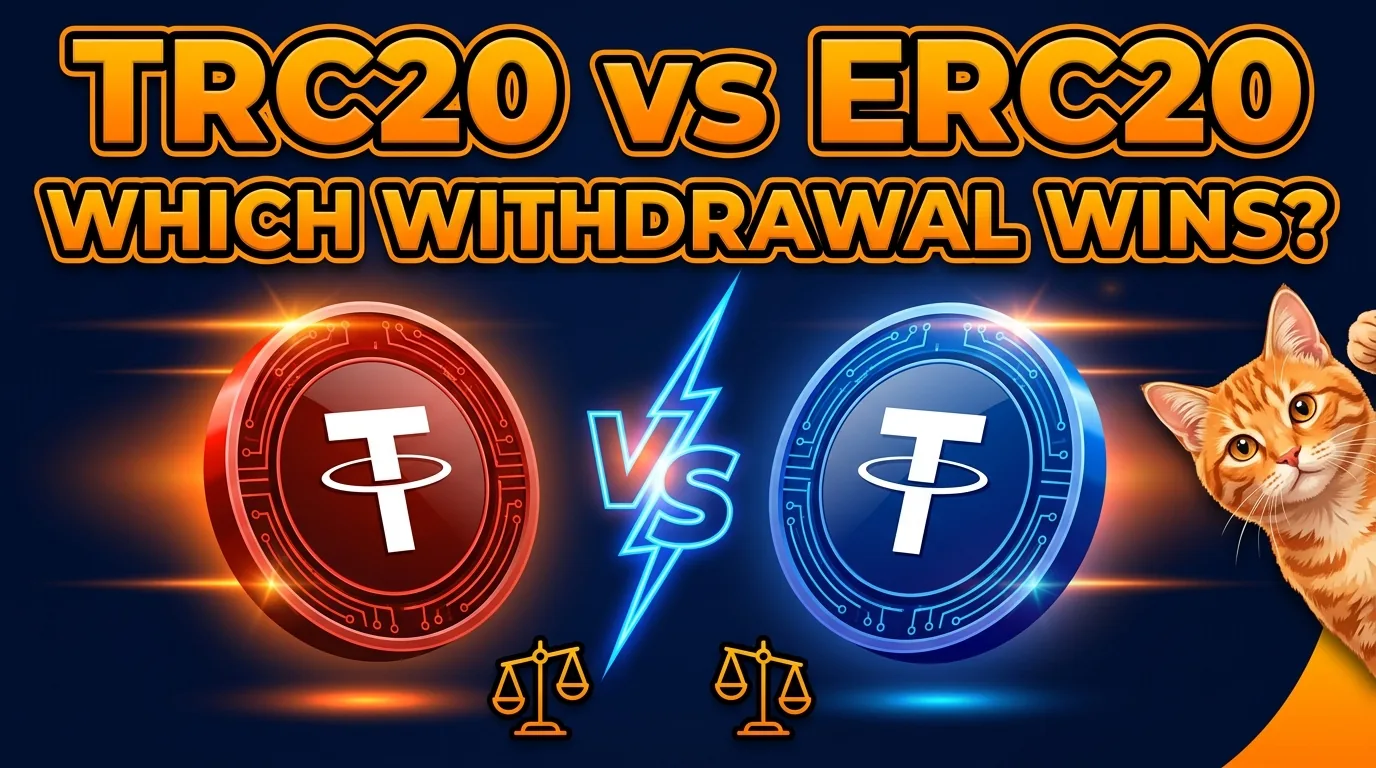 USDT TRC20 vs ERC20 — which network should you withdraw your PTC earnings on?